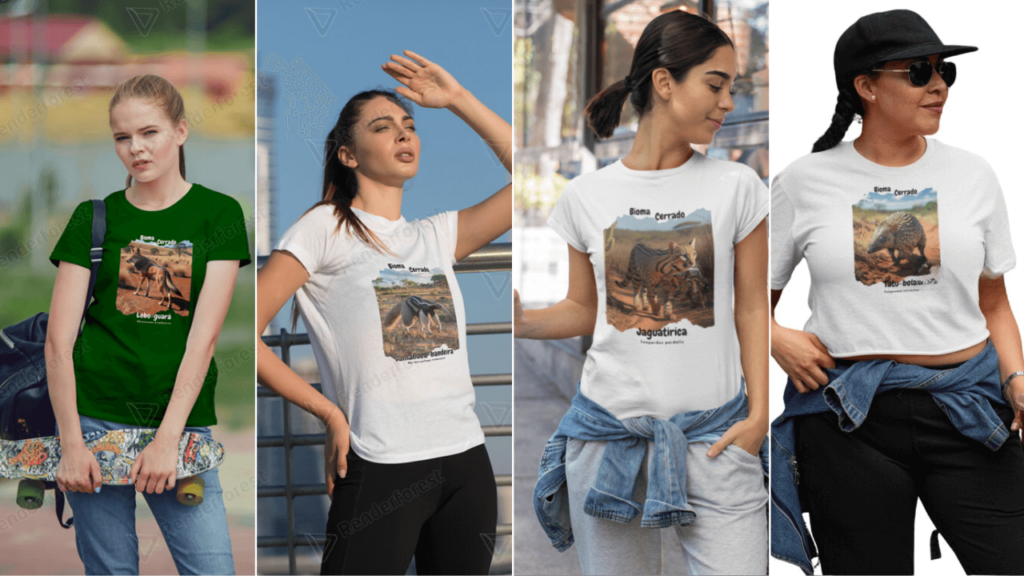 camisetas do cerrado